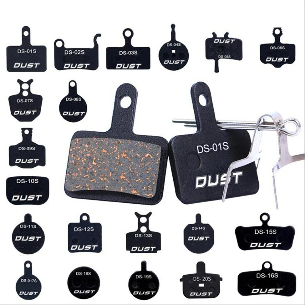 RISK DUST Mountain Bike Hydraulic Disc Brake Pad Semi-Metallic Bicycle Disc Brake Pad