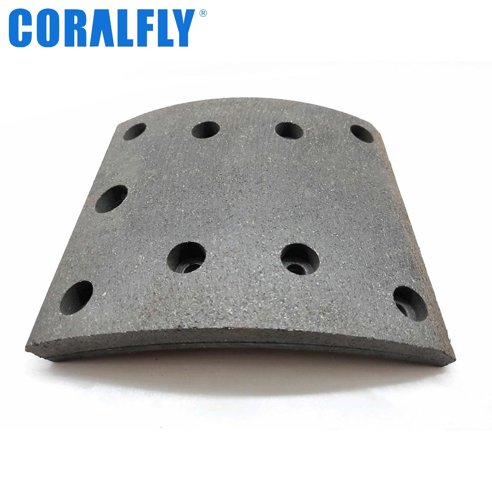 Coralfly Factory Hot Style Competitive Price 19495 3464239610 6174231330 Truck Brake Lining for Mercedes Benz