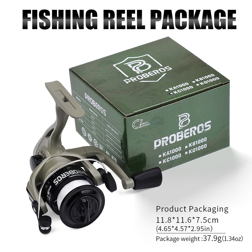 Hot Premium Full Metal Fishing Reel 5.2:1 Ratio 1BB Spinning Reel for Sea/Raft/Boat/Offshore Fishing