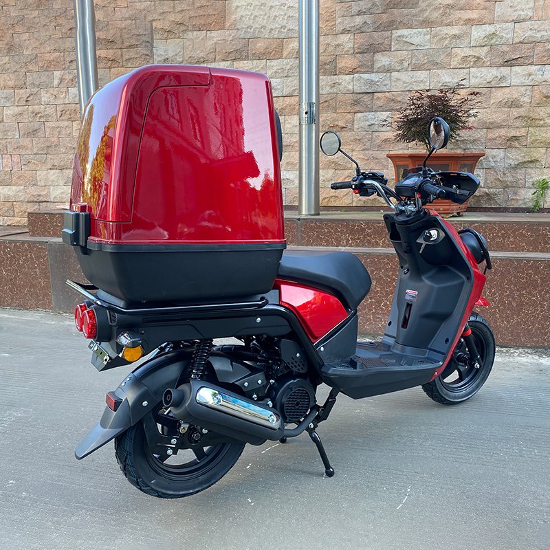 Factory Price Chinese Gasoline Scooter 150cc Adult Version Food Delivery Logistics Motorcycle with Disc Brake