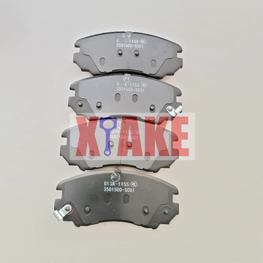 Auto Parts Front Brake Pad for DFSK Glory 500 Fengon 500 OEM 3501500-SC01