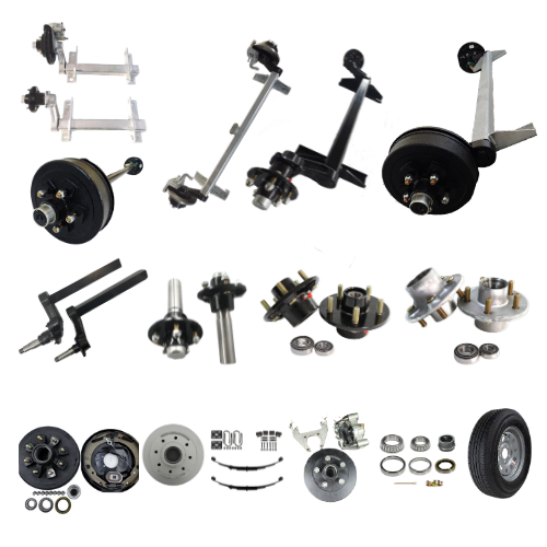 High-quality Trailer Axle Electric Brake 10*2.25" 12*2" Trailer Axle Drum Kit for Utility Trailers