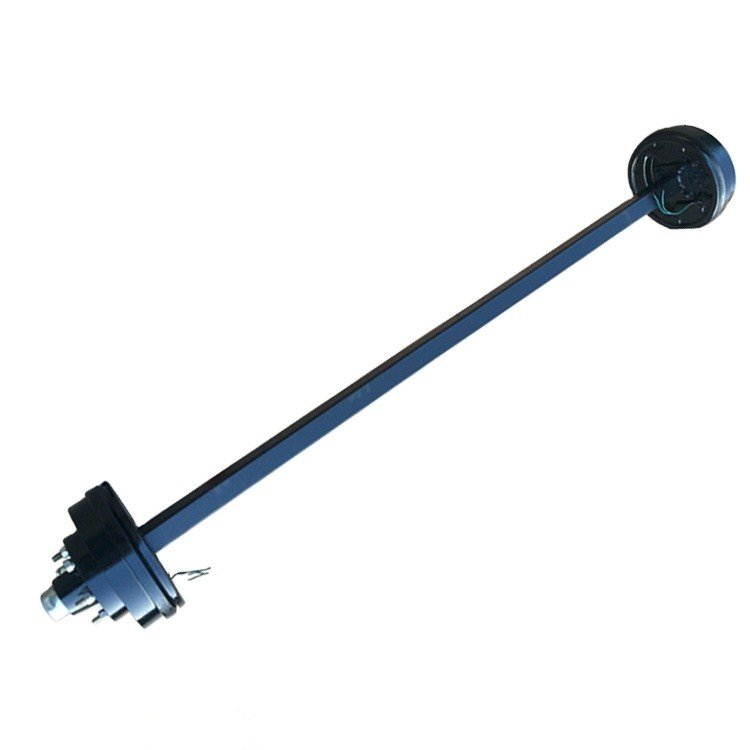 Trailer Hub Stub Axle and Hubs Without Brake Electric Axle Trailer 7K Electric Axle Spindle with Electric Brake Assemblies