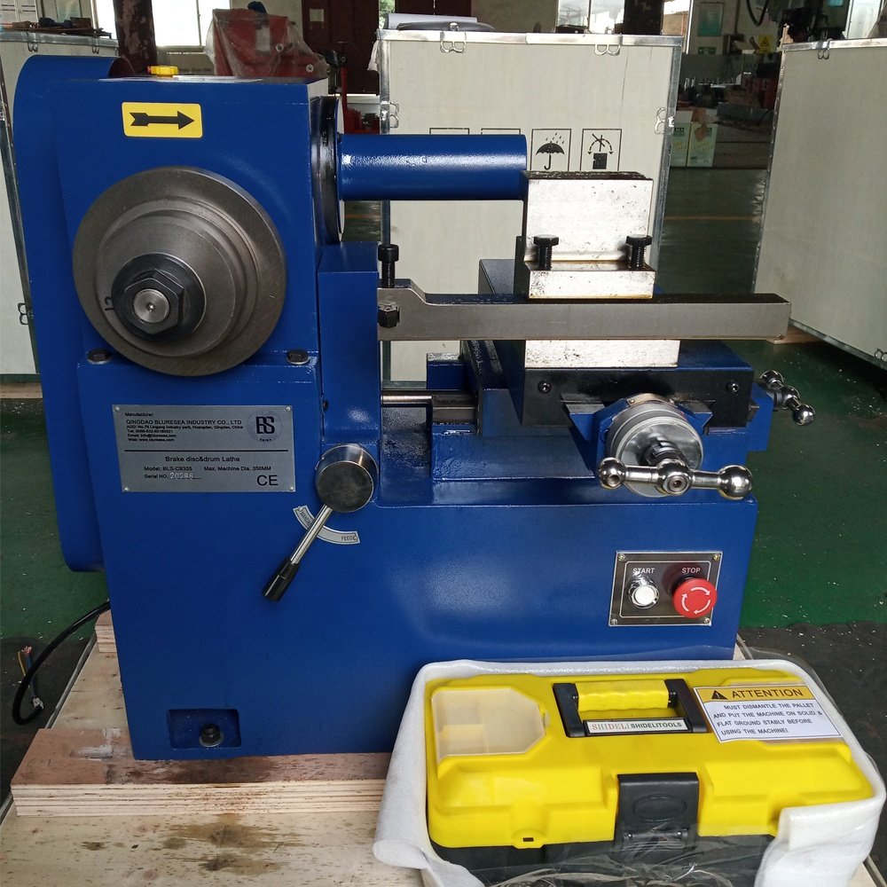 T8470 Brake Drum Disc Lathe for Car Truck Repair Cutting Machine