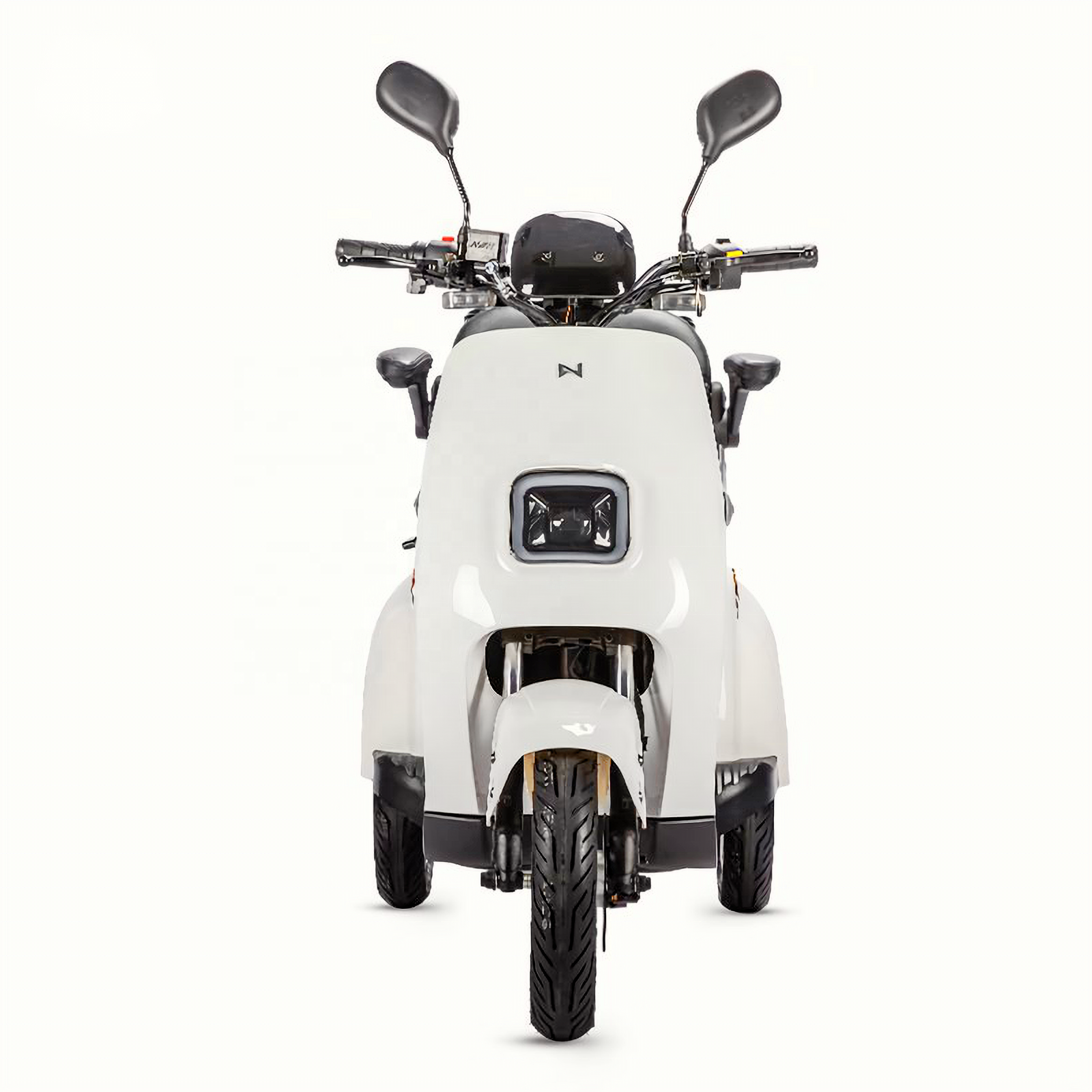 LVNENG 48V1200W Front Disc Rear Drum Brake 50km Safe Speed 25km/h Moped Grace Electric Tricycle
