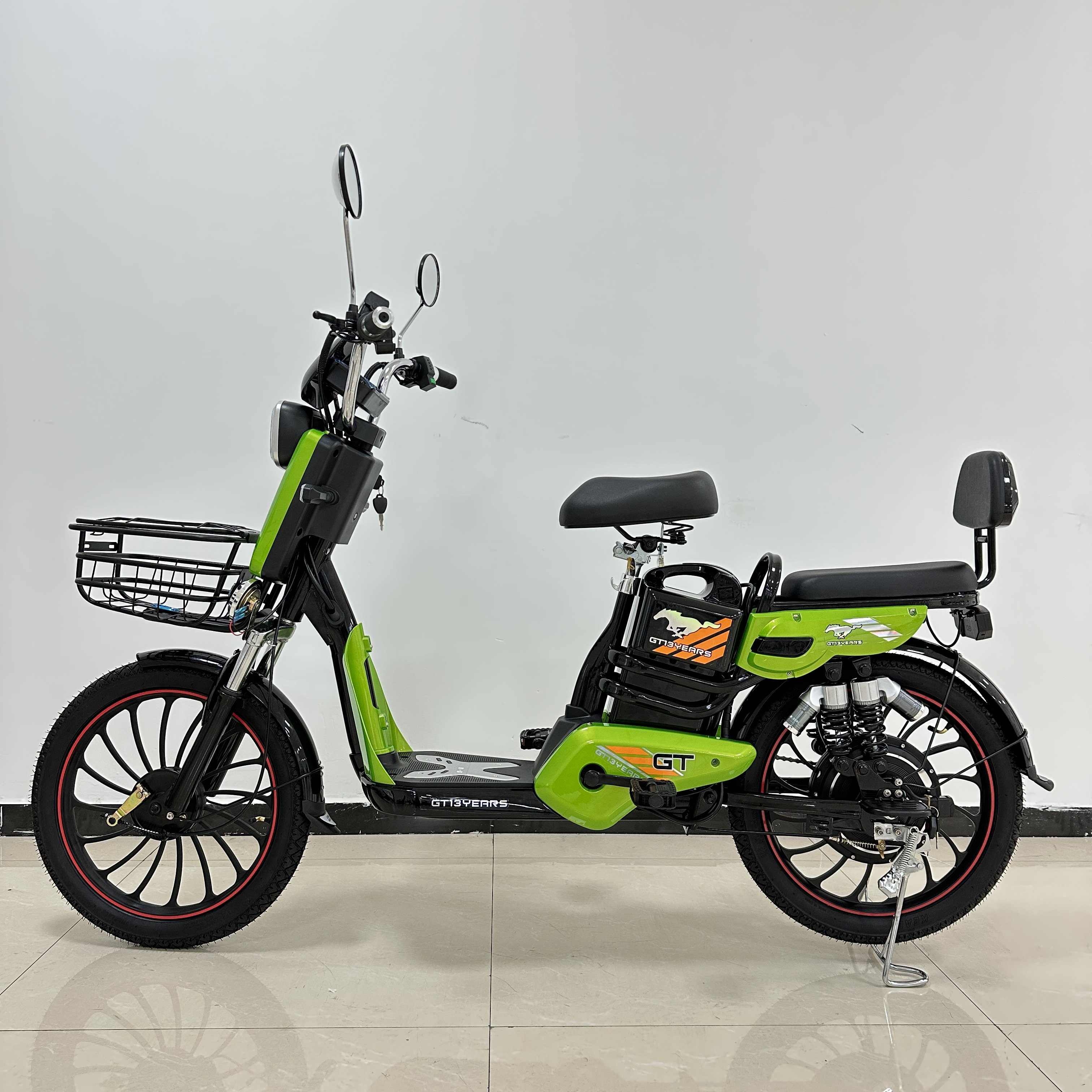Direct Wholesale 350w 48v 12Ah Drum Brake 20 Inch Tire Kit Offroad Mountain City Electric Bicycle
