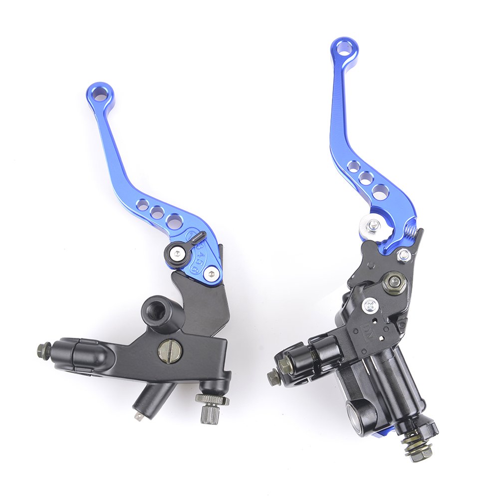22mm Handlebar Aluminum Motorcycle Brake Clutch Pump Lever Hydraulic Master Cylinder Accessories Suitable for Most Motorcycles