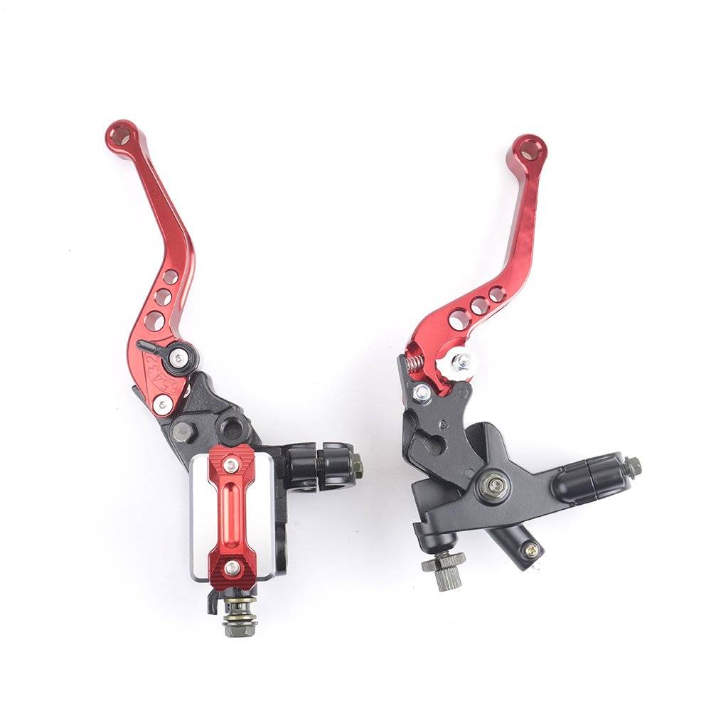 22mm Handlebar Aluminum Motorcycle Brake Clutch Pump Lever Hydraulic Master Cylinder Accessories Suitable for Most Motorcycles