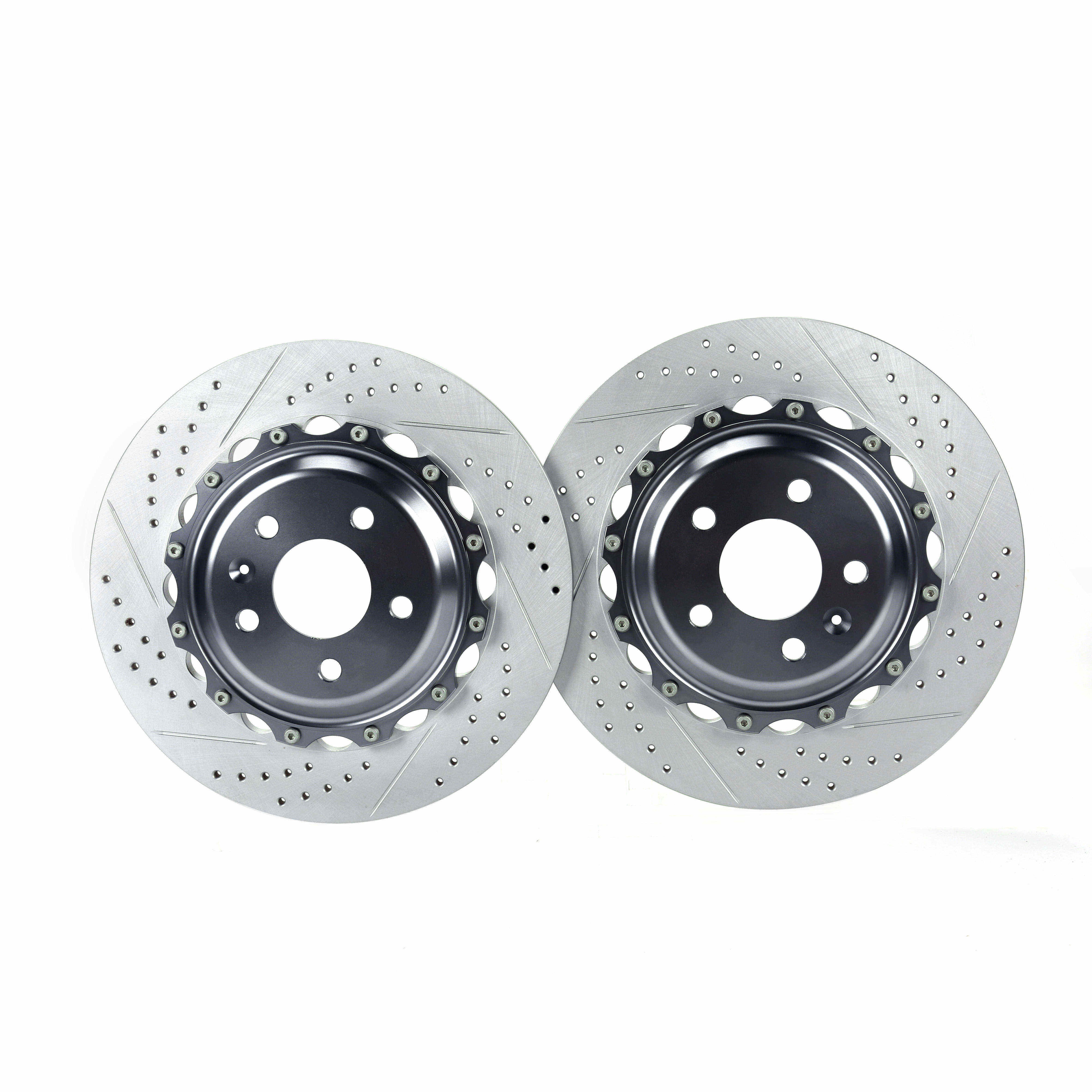 Professional Auto Brake Disc Rotor 370*22mm Brake Disc Rotor for Audi A4 B9 Q5L A6L A7L Ventilated Disc