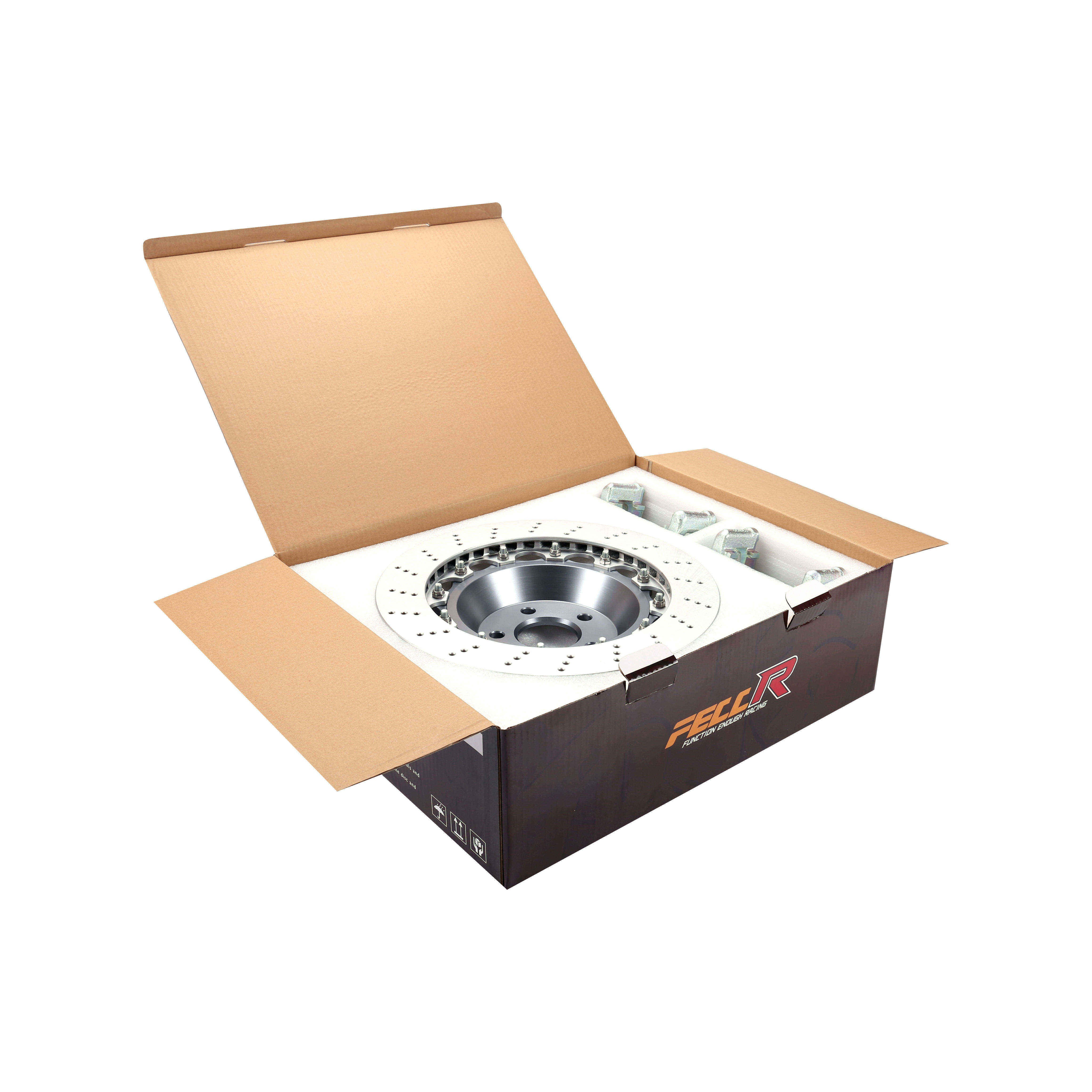 Professional Auto Brake Disc Rotor 370*22mm Brake Disc Rotor for Audi A4 B9 Q5L A6L A7L Ventilated Disc