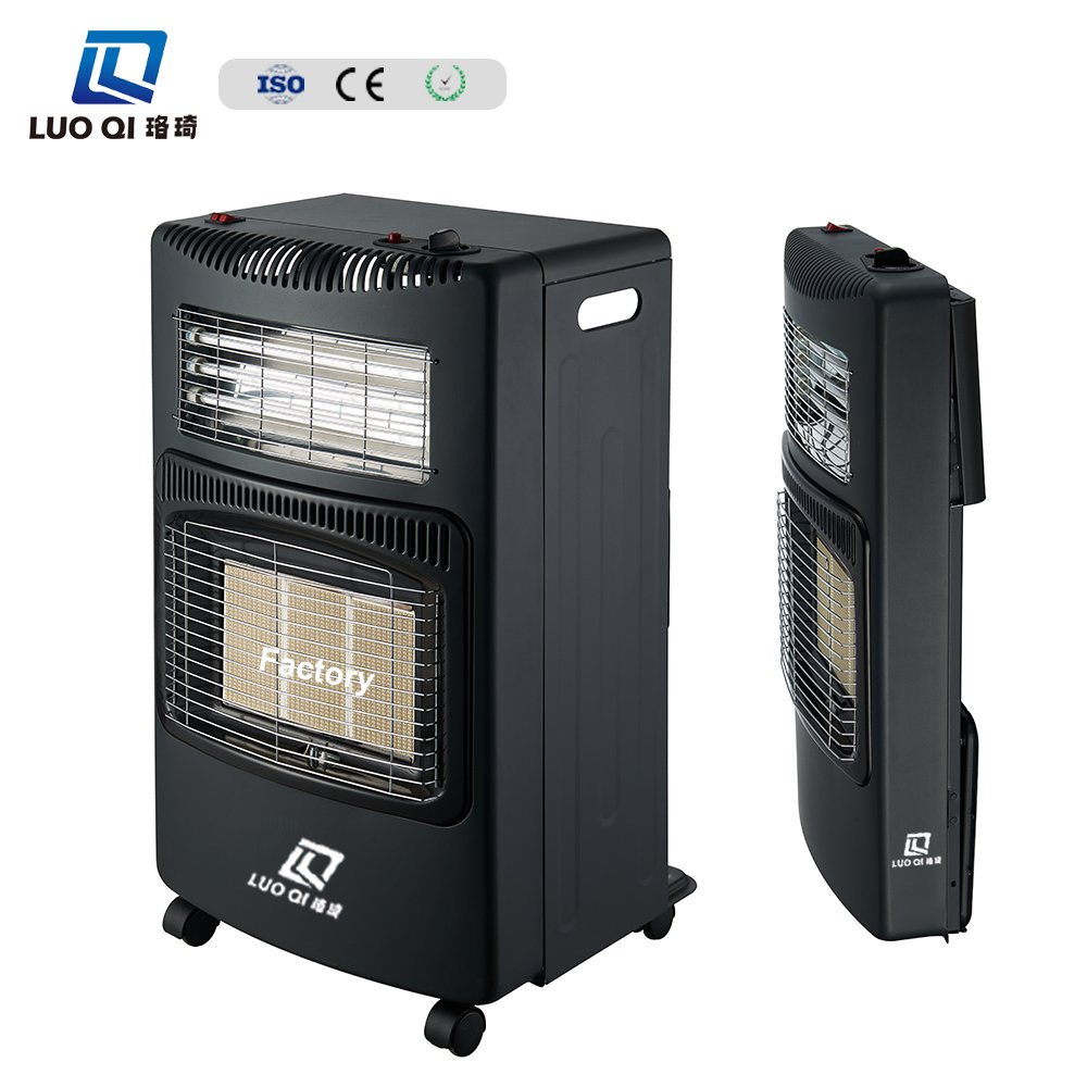 Powerful Gas Heater with Even Heat Distribution 2 in 1 Gas Infrared and Quartz Tube Electricity Heater for Home