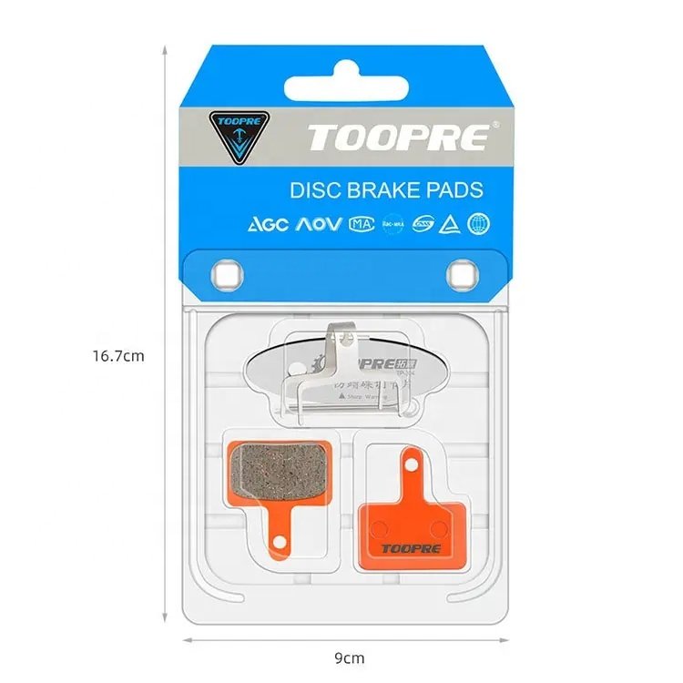 Toopre OEM ODM Top Quality Bicycle Disc Brake Pads Mountain MTB Bike Hydraulic Disc Ceramics Bike Brake Pads