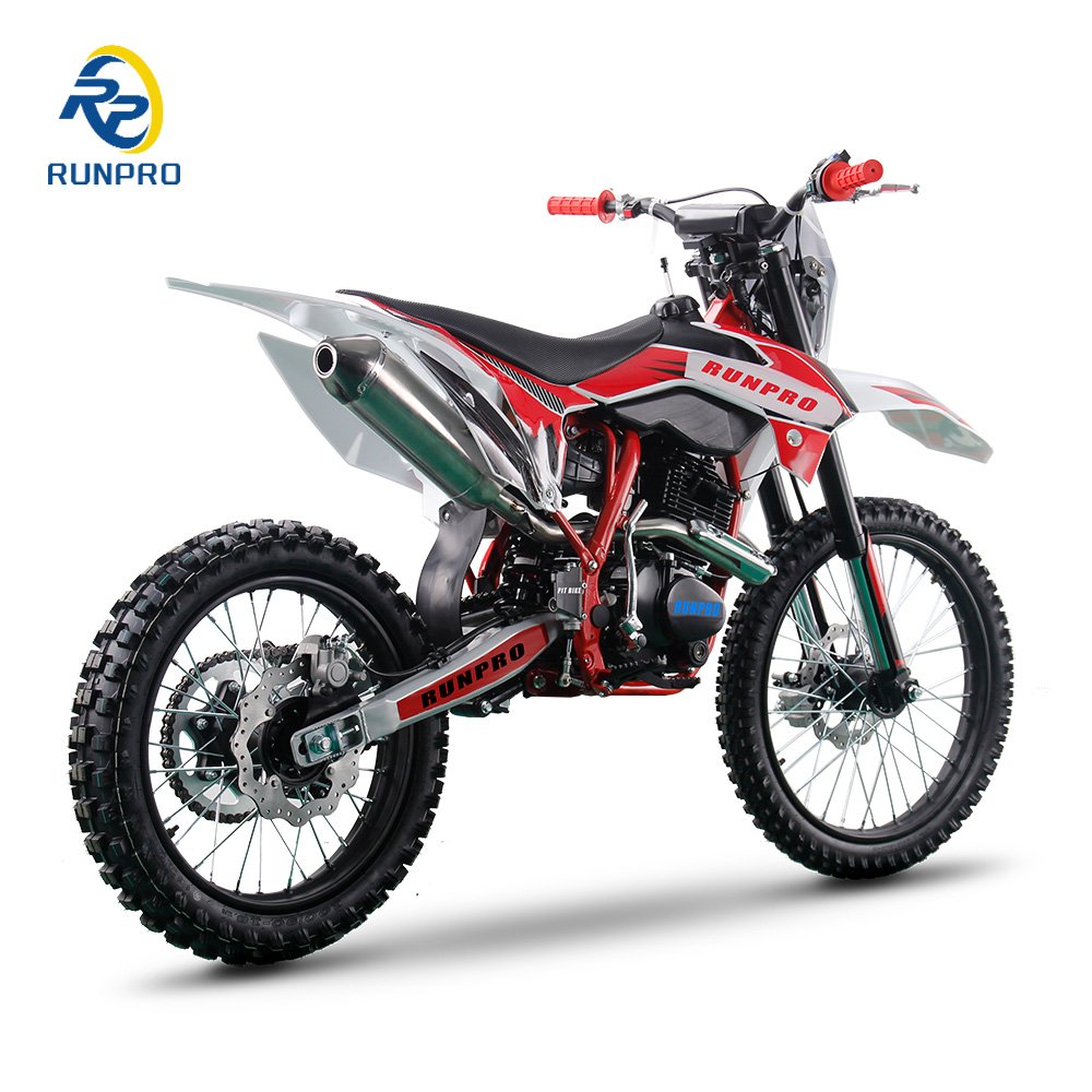 RUNPRO 250cc Off-Road Motorcycle 4-Stroke Air-Cooled Gasoline Dirt Bike with CE Certification