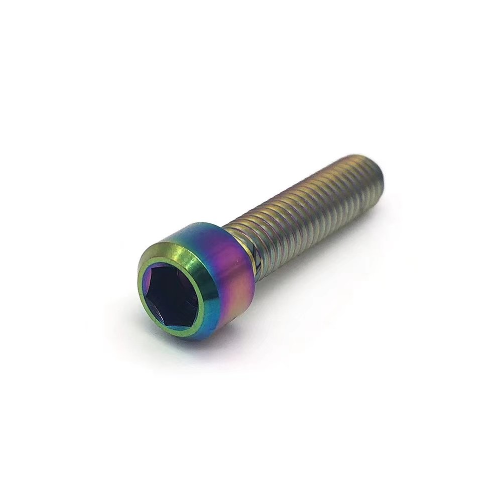 High Quality Titanium Stem Bolts M6*18 M6x18 M6*20mm Allen Hex Set Ti Screws with for Bicycle Brake Caliper Stock