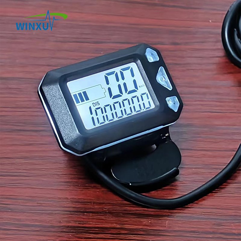 24V 36V Round Brushless Motor Drive Controller LCD EABS E-Brake Kit for 5.5 Inch 6.5 Inch Electric Scooter Repair Conversion Kit