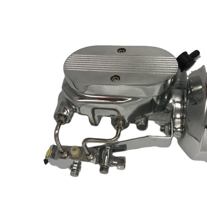 Booster Conversion Kit Including 8in Booster Master Cylinder Proportioning Valve Kit with Lines Bracket Mounting Hardware