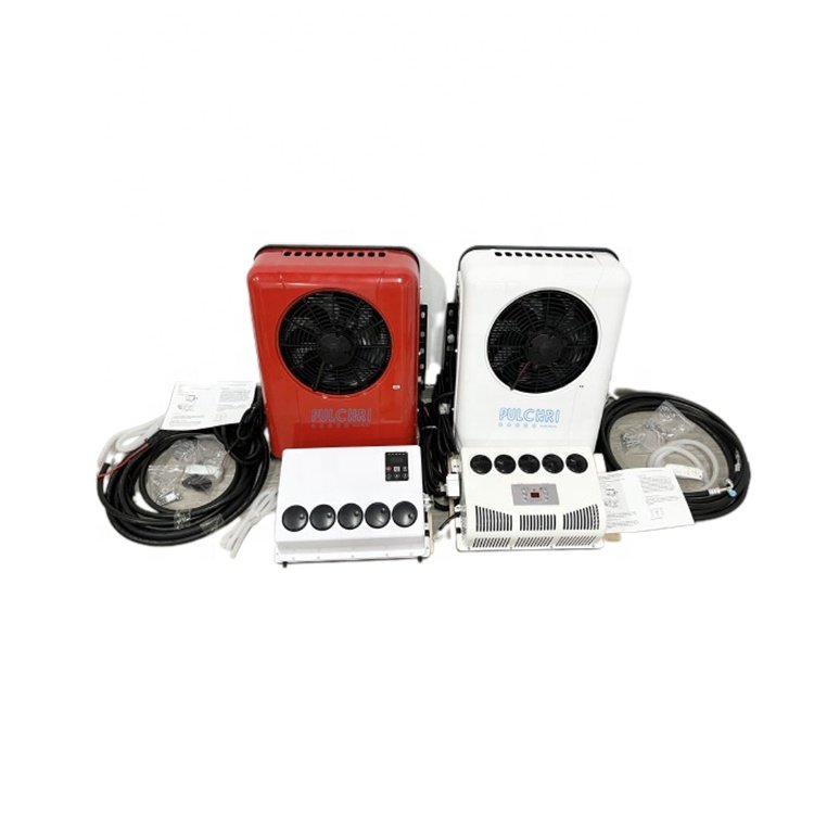 Eco-Friendly Mini Air Conditioner for Cars 12v Air Conditioner 24v Electric Car Air Conditioner 12 Volt Semi Truck Ac Unit