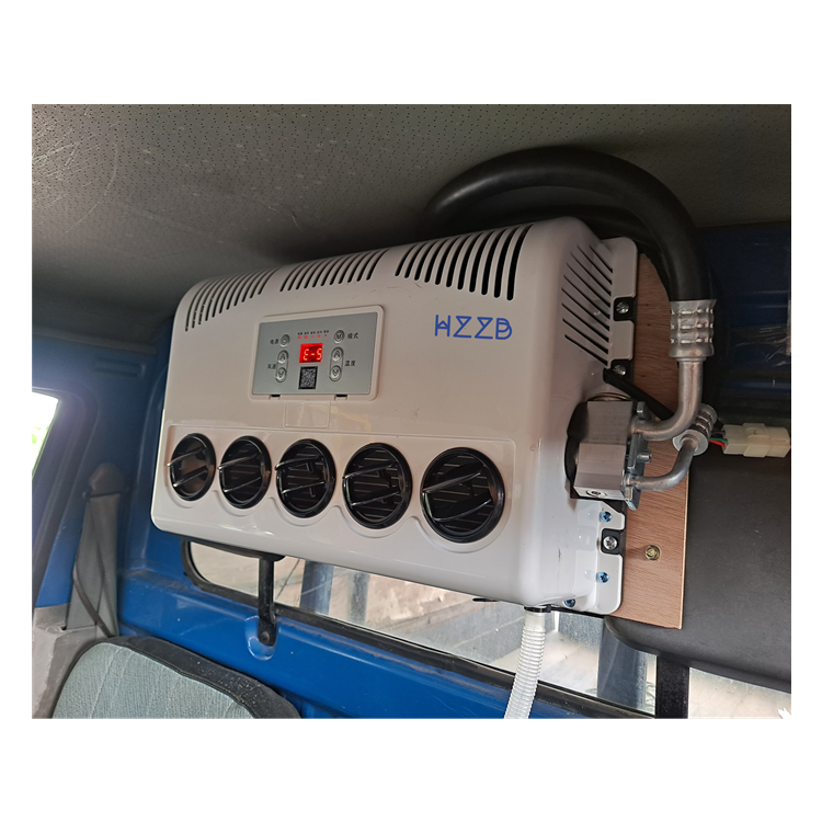 Eco-Friendly Mini Air Conditioner for Cars 12v Air Conditioner 24v Electric Car Air Conditioner 12 Volt Semi Truck Ac Unit