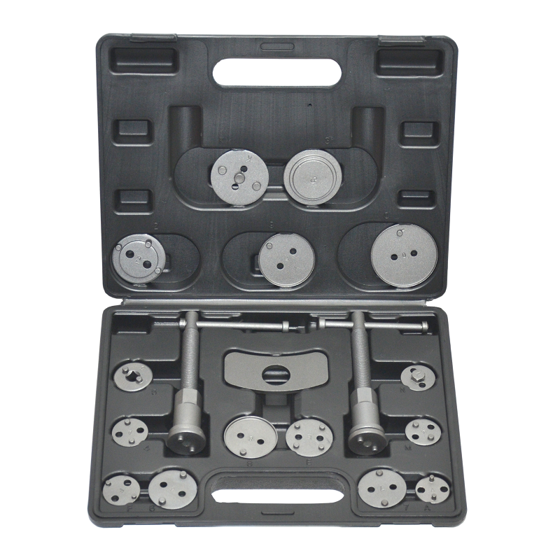 TBTOOLS Car Auto 18pcs Universal Front and Rear Caliper Disc Brake Caliper Piston Rewind Wind Back Repair Tool Kit Sets TB122