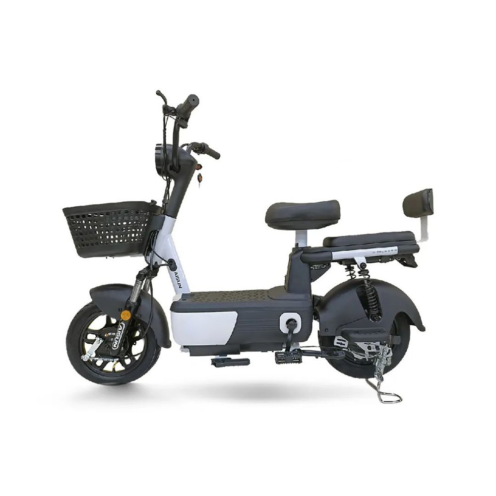 Electric Two-wheeler Cheap 350W Electric Bicycle Step Through Electric City Ebike Scooter With Pedal