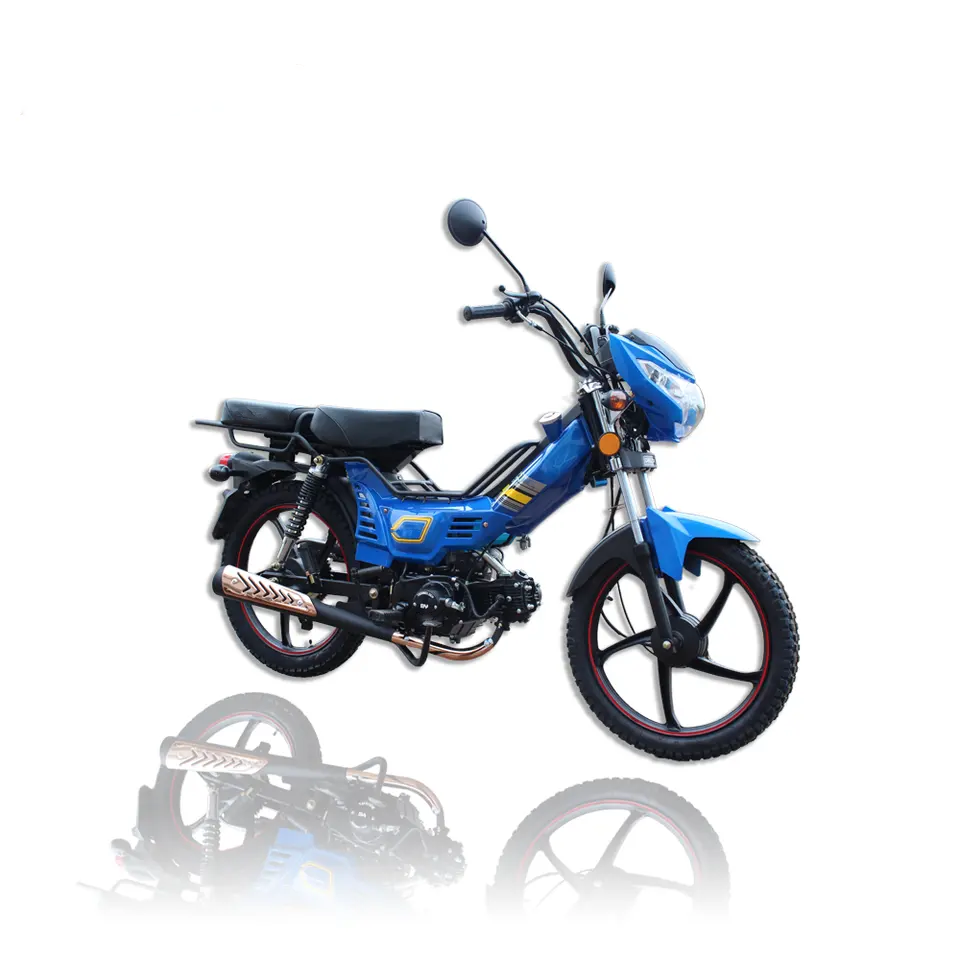 Premium 48cc 80cc 110cc 125cc 2 Stroke Motorcycles Gasoline Motorbike Scooter Electric Kick Start 4L 6.5L Big Tank Real Pedal