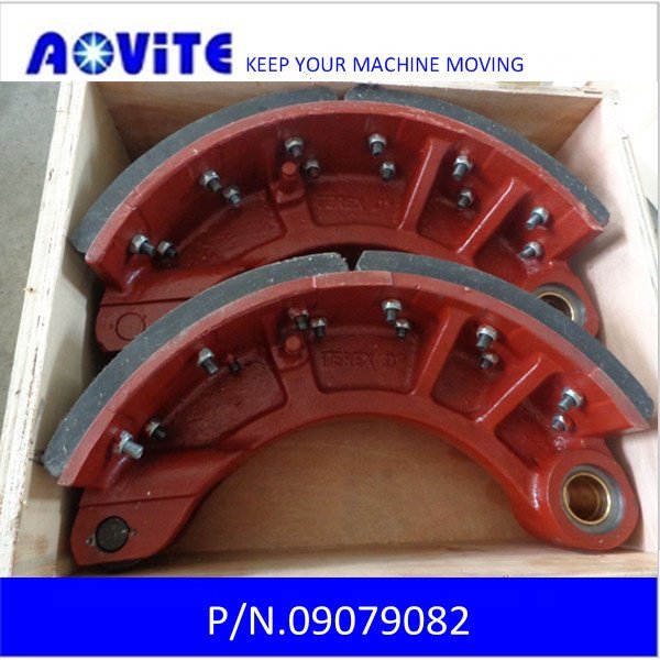 Heavy Duty Truck Accessories Mining Dump Truck Brake Shoes Assembly Trailer Kits 9079082 9079094 for Terex 3305 TR35A