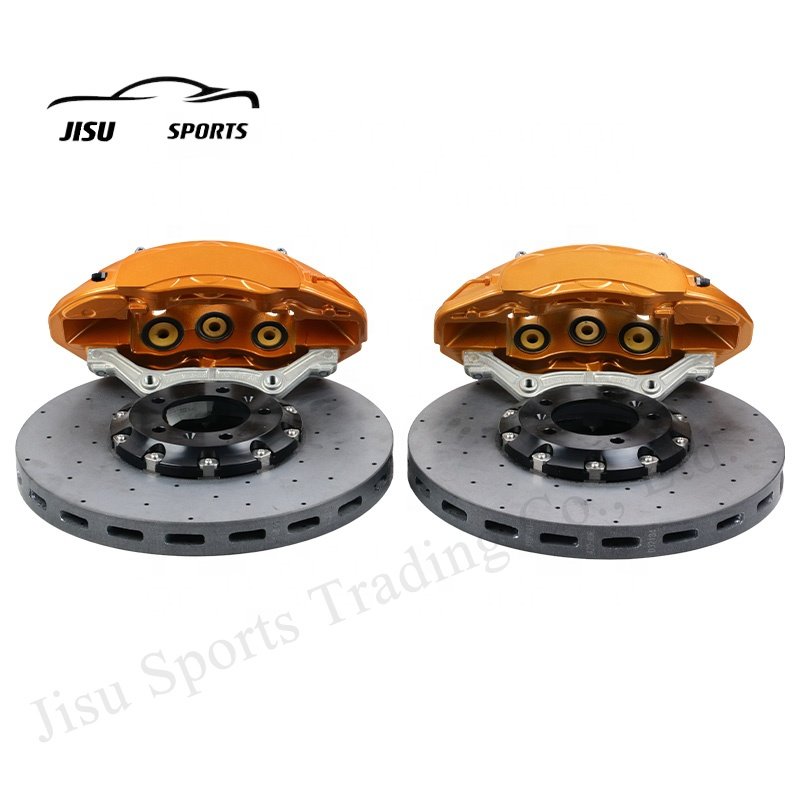 2025 CN Wholesaler 20 Inch 6 Piston Brake Caliper Kit With Carbon Fiber Ceramic Brake Discs for Mercedes G63 S63 C63 GT
