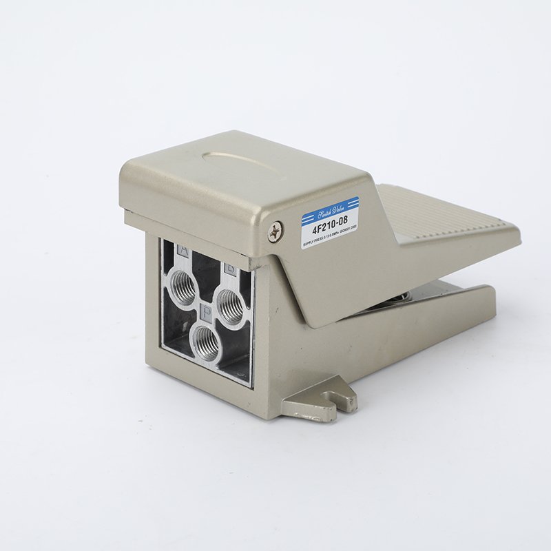 CHDLT Pneumatic air Foot Valve Foot Control Valve 4F Series Pedal Brake Valve for Water Pump with Strainer 4F210-08