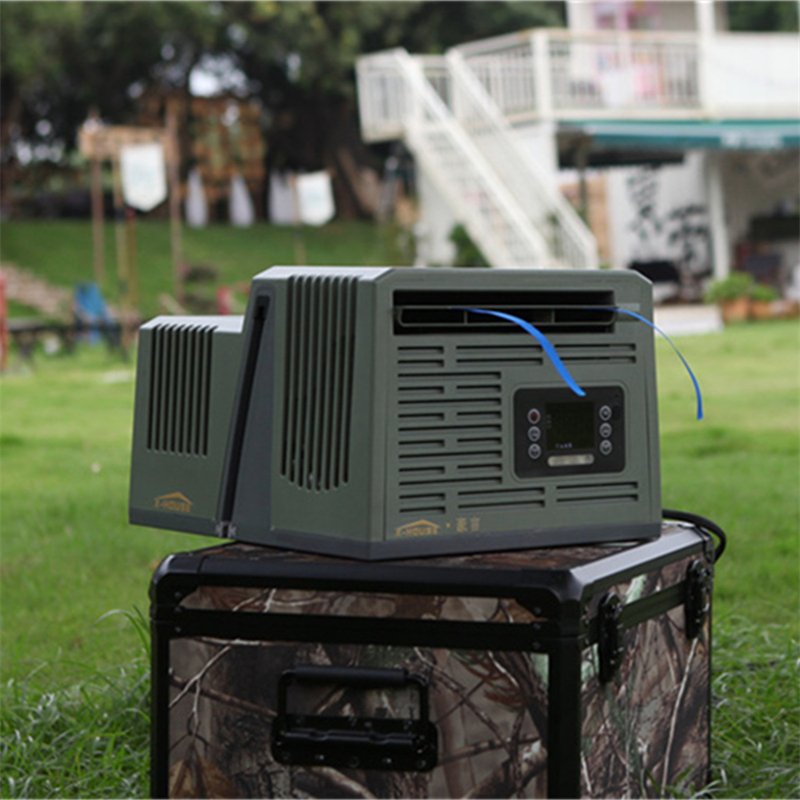 X-HOUSE 2388BTU Portable Outdoor AC, Ductless & Handy for Camping Tents, Parked Autos, Effortless Install