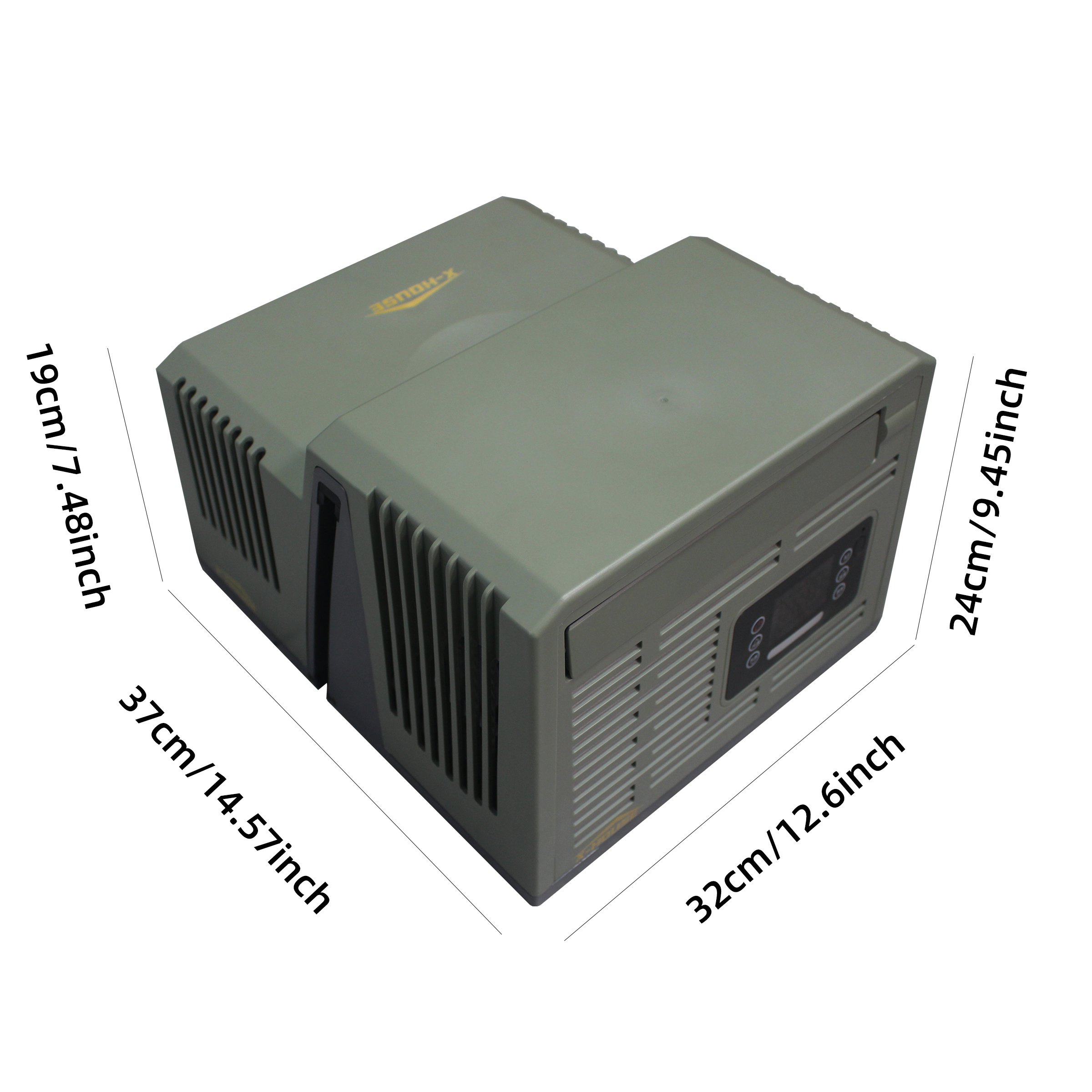 X-HOUSE 2388BTU Portable Outdoor AC, Ductless & Handy for Camping Tents, Parked Autos, Effortless Install
