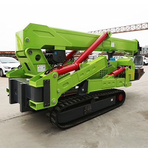 Easy to Operate Multiple Colors Available Small Mobile Crawler 15 Ton Spider Crane 30m for Telescopic Height