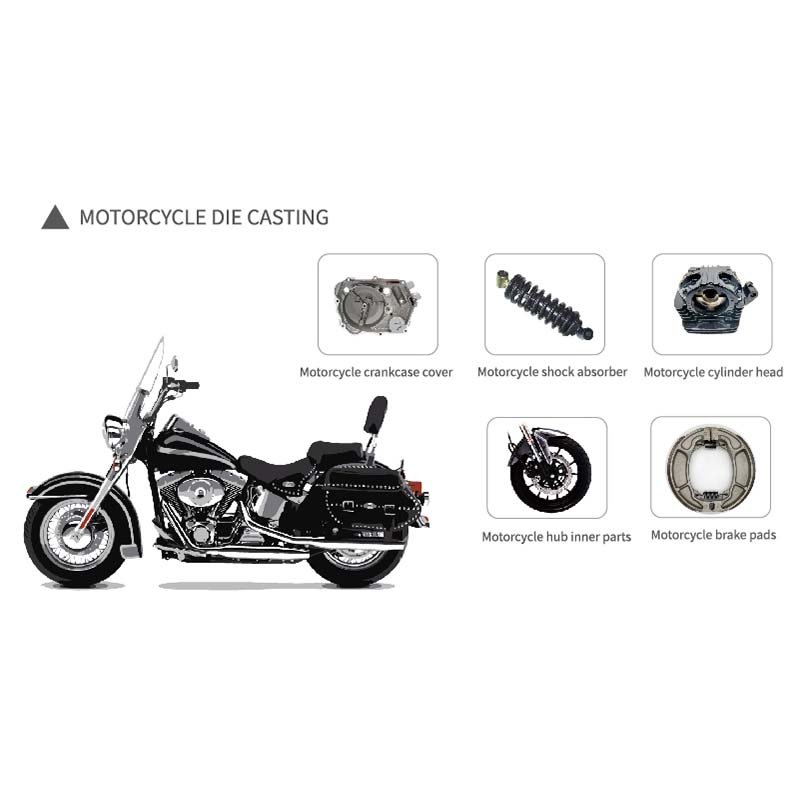 LH-500T Custom Aluminum Die Casting Metal Car Accessories Auto Spare Parts Manufacturing Aluminium Die Cast Machine Parts