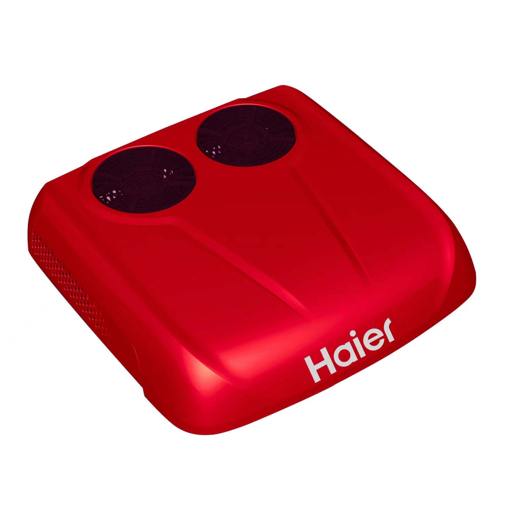 DC 24V Air Conditioner for Truck Haier Parking Cooler Roof Top Mounting Zero Diesel Consumption