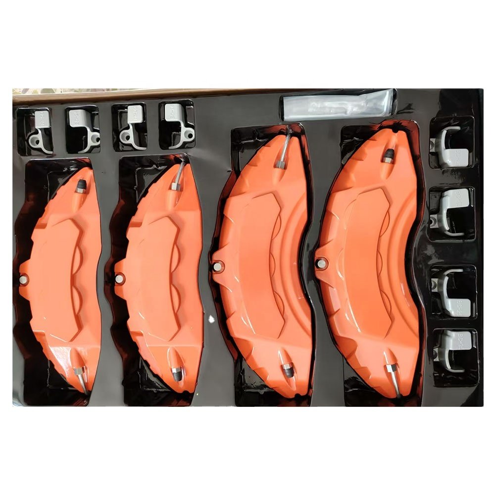 Customize Auto Parts Aluminum Alloy Brake Calipers Side Disc Assembly Caliper Cover for Mercedes Benz AUDI BMW