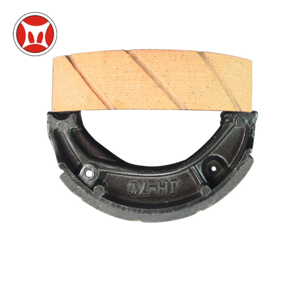 JH70 Low Dust Long Life Heat Resistant Stable Friction Break Shoe Motorcycle