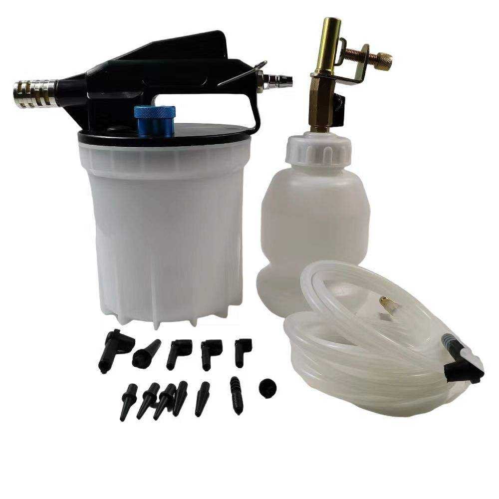 Air Pneumatic Garage Tool Auto Brake Bleeder Bleeding Fluid Change Kit Car Vacuum Brake Bleeder Kit