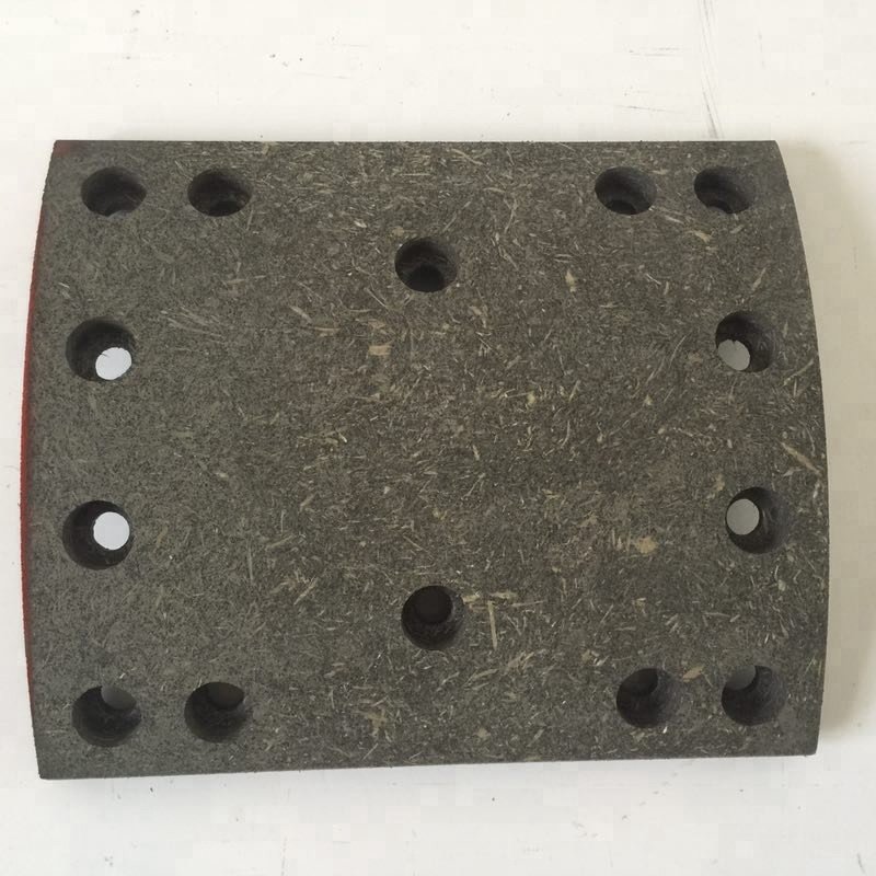 Certification TS16949 Brakes Manufacturers19247 Howo Brake Shoe Lining