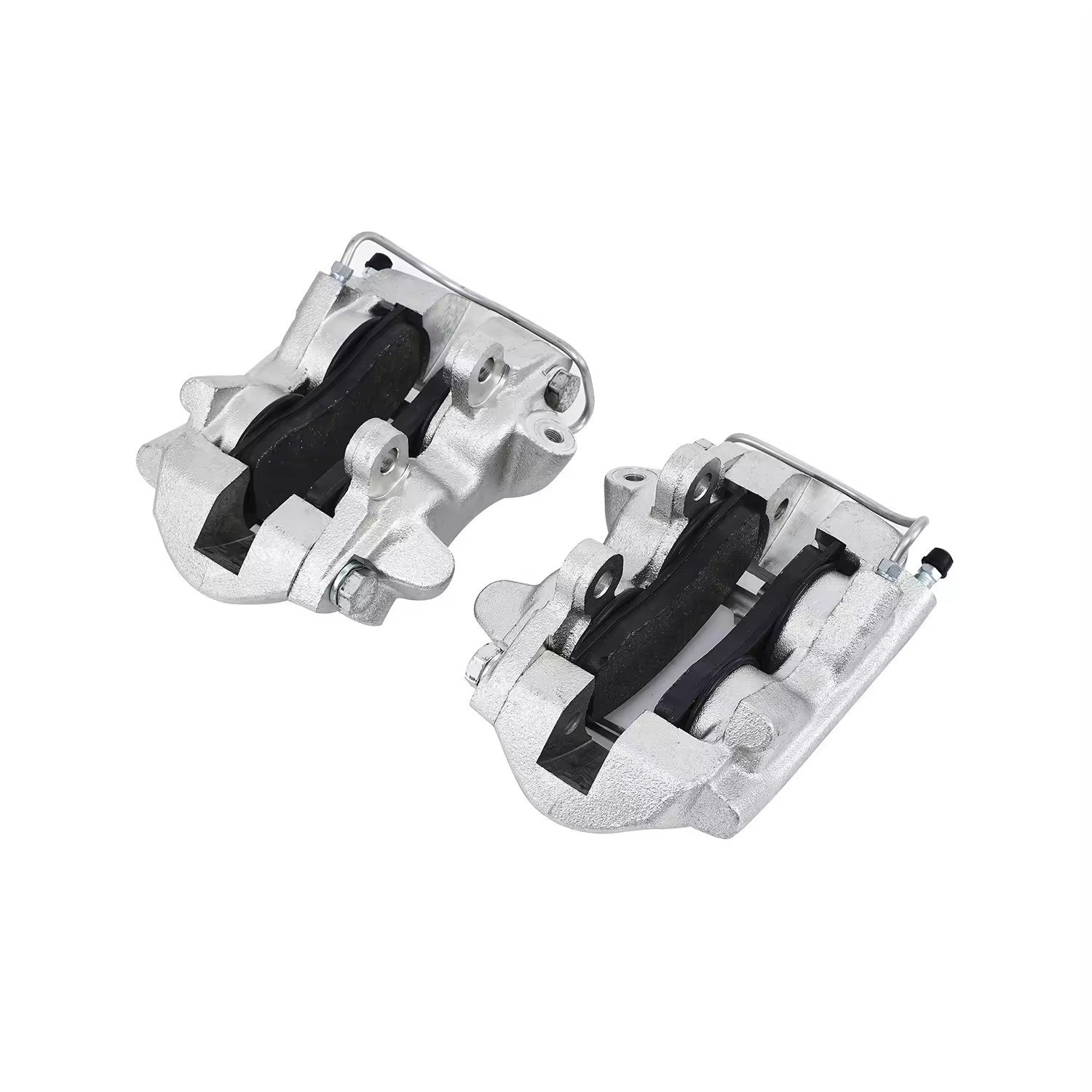 Front Power Disc Brake Conversion Kit for 1964-66 Ford Mustang Drilled Rotor Front Disc