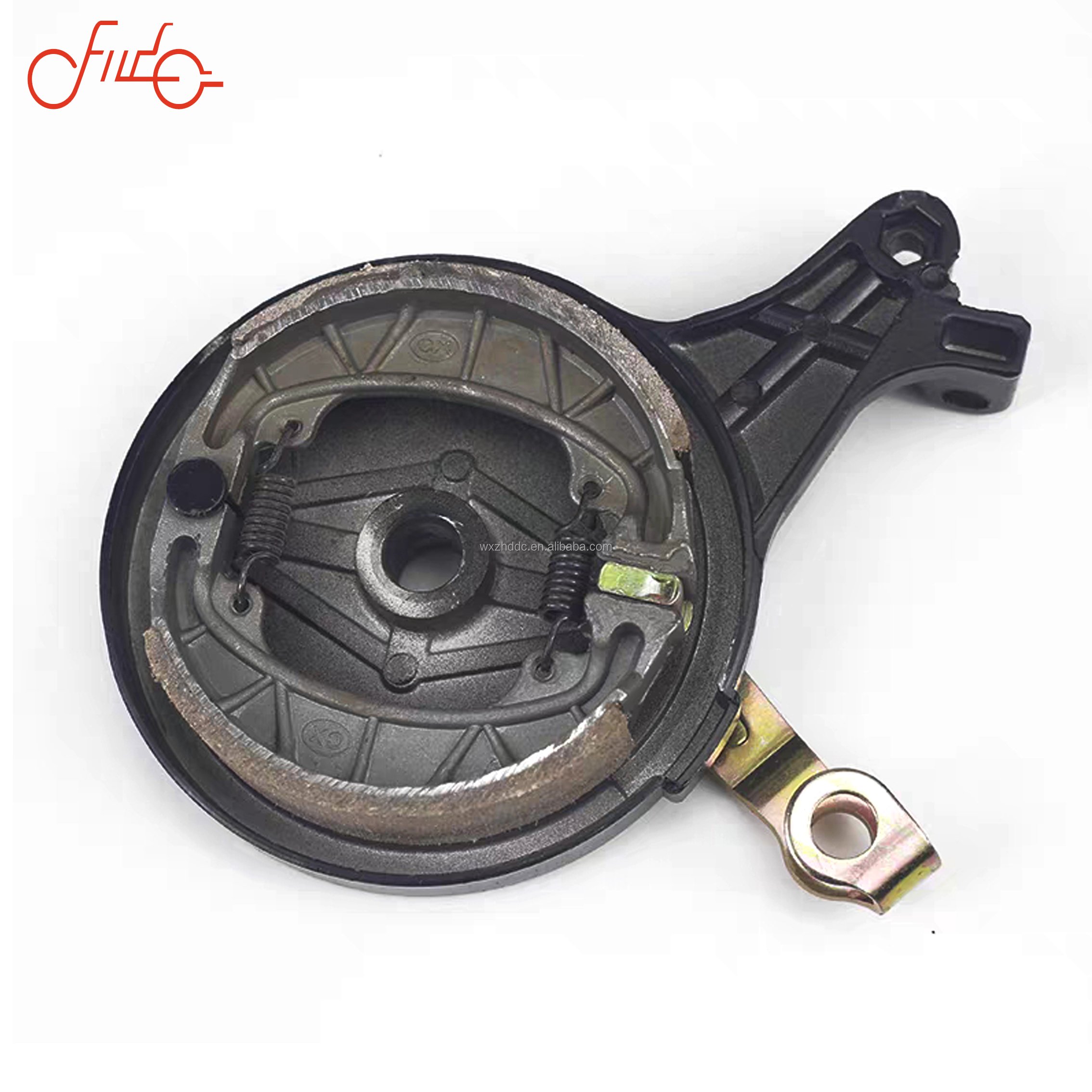 Wholesale Best Quality 110 Rear Drum Brake with Single and Double Rocker Arms Shoe Motorcycle Brake Drum