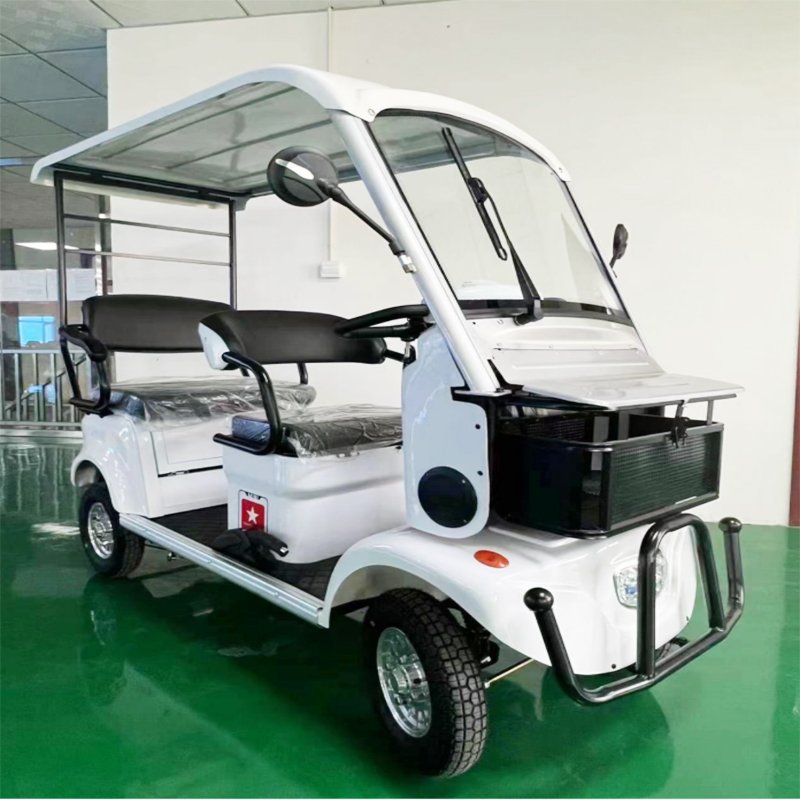 China Factory Direct Sales High Quality Cheap Quadricycle Rhd Electric Car with Cabin Tuk Tuk
