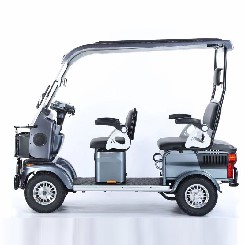 China Factory Direct Sales High Quality Cheap Quadricycle Rhd Electric Car with Cabin Tuk Tuk