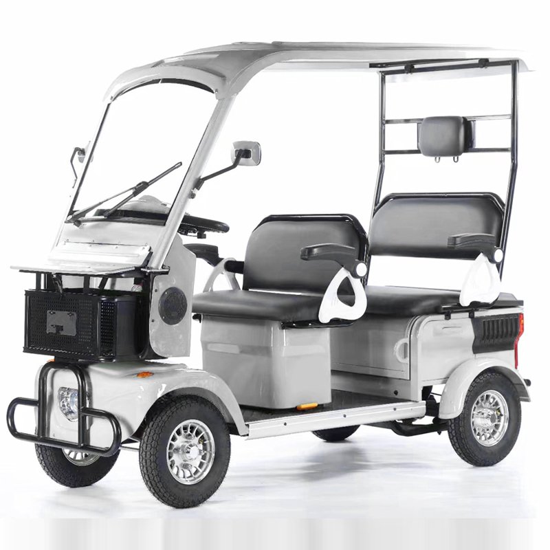 China Factory Direct Sales High Quality Cheap Quadricycle Rhd Electric Car with Cabin Tuk Tuk
