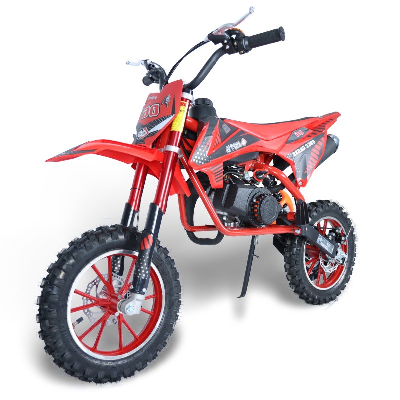 2022 Hot Sale High Speed 45km/h Dual Damping 49cc 10 Inch Mini Gas Power Dirt Bike for Kids
