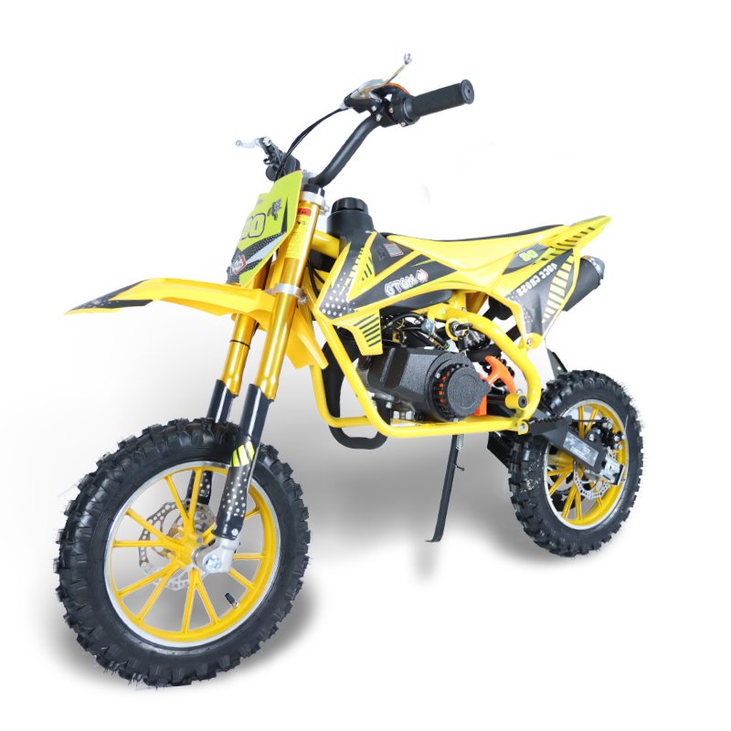 2022 Hot Sale High Speed 45km/h Dual Damping 49cc 10 Inch Mini Gas Power Dirt Bike for Kids