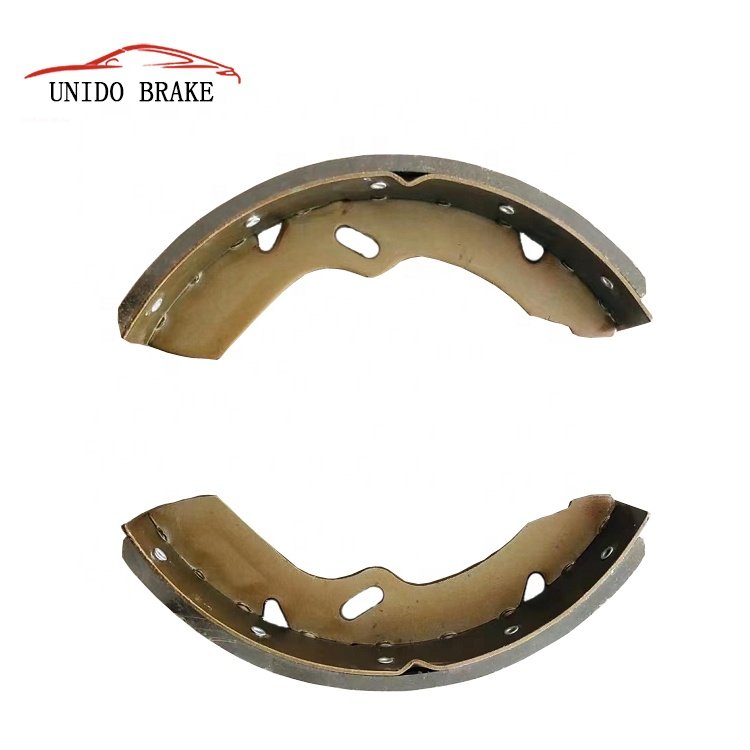High Quality Car Back Plate Rear Drum Semi-metallic Brake Shoes
