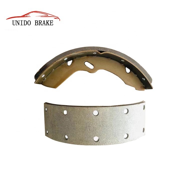 High Quality Car Back Plate Rear Drum Semi-metallic Brake Shoes