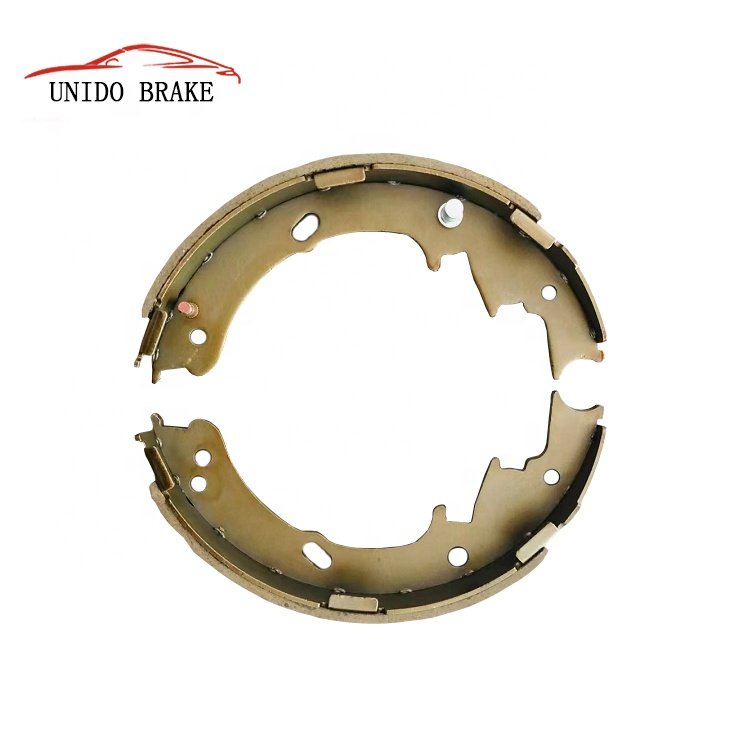 High Quality Car Back Plate Rear Drum Semi-metallic Brake Shoes