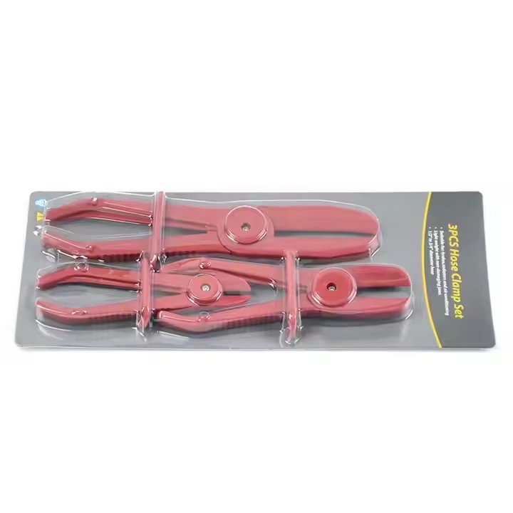TBTOOLS Car Auto 3 PCS Hose Clamp Pliers Tools Set Cylinder Head Tool Line Brake Nylon Hose Plier Cutting Repair Kit TB037