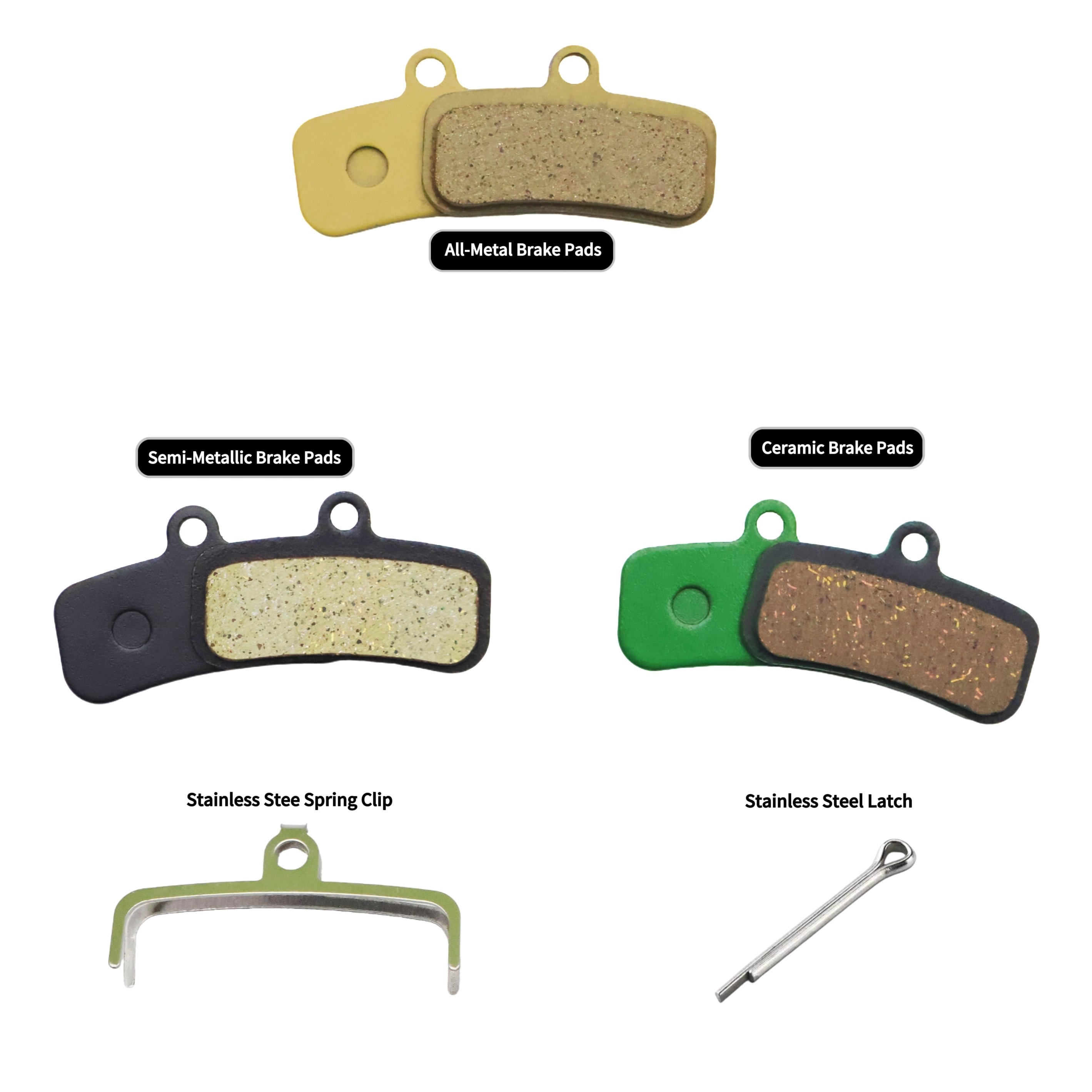 Attractive Price New Type Bicycle Pad Mountain Bike Disc Brake Pads Escooter Brake Pads