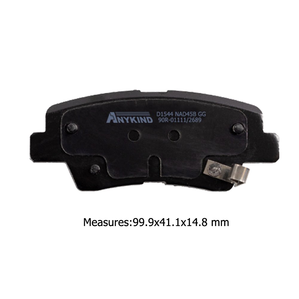 D1848-8428 Rear Brake Pads for Hyundai Avante Elantra HD/Azera FH/Grandeur HG/i40 VF/Sonata NF ET YF/Tucson PT JM PD
